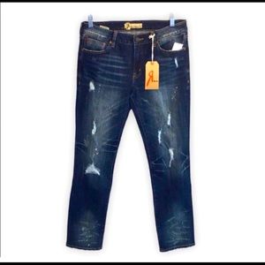 Remix by Rock Revival Mid Rise Straight/Skinny Jeans 👖Size 30 NWT